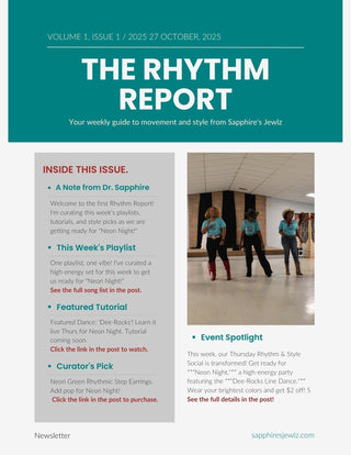 THE RHYTHM REPORT: Oct 27 - Nov 1 | Neon Night & The Electric Groove