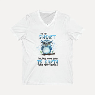 Down to Earth Short Sleeve V-Neck Tee