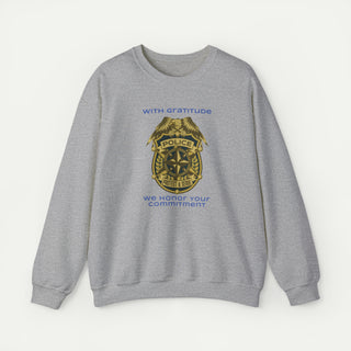 Law Enforcement Gratitude Sweatshirt