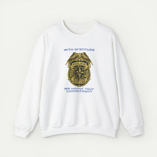 Law Enforcement Gratitude Sweatshirt