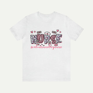 Camiseta de San Valentín de enfermera