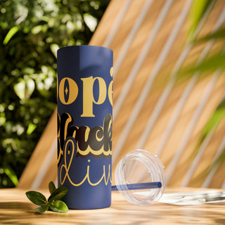 Dope Black Diva Tumbler