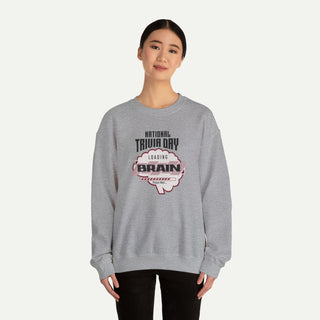 National Trivia Day Brain Loading Sweatshirt