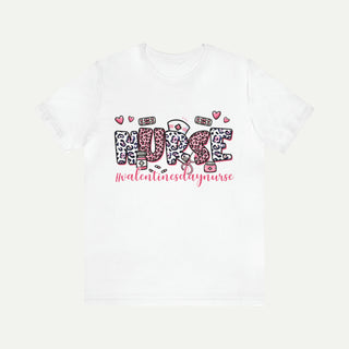 Camiseta de San Valentín de enfermera