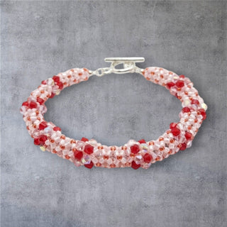 The Winterberry Twist | Handcrafted Spiral Rope Bracelet