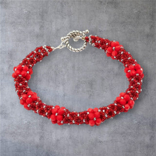 The Winterberry Twist | Handcrafted Spiral Rope Bracelet