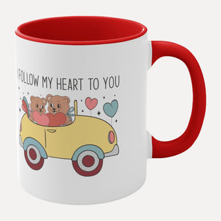 Follow My Heart Coffee Mug