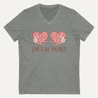 Love is All You Need V-Neck Tee