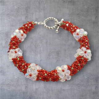 The Winterberry Twist | Handcrafted Spiral Rope Bracelet