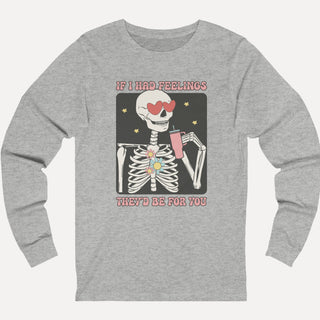 Camiseta de manga larga Skeleton Feelings